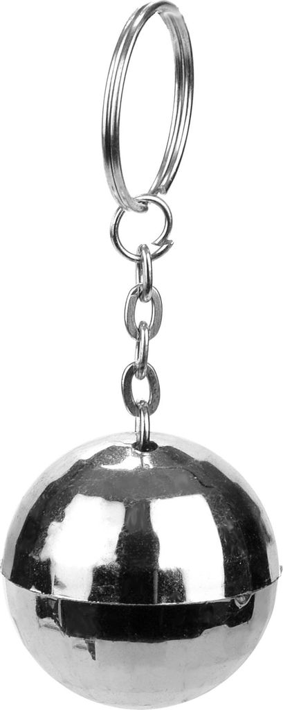 Portachiavi Disco ball argento 3,5 cm - taglia unica Immagine del prodotto 