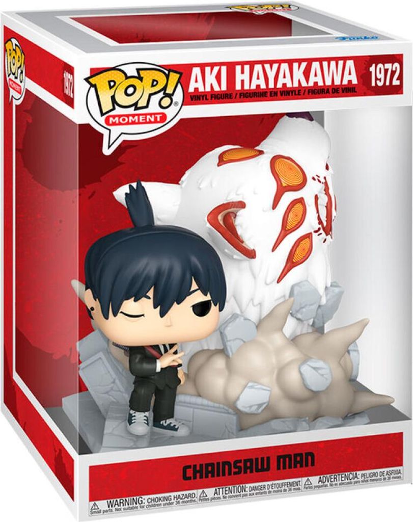 Funko Pop! Chainsaw Man Aki Hayakawa - Winylowa Figurki Zdjęcie produktu 