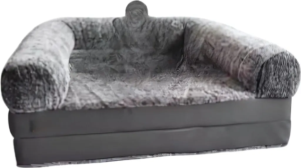 Lit pour chien Dita 180cm - Canapé surélevé confortable et design doux