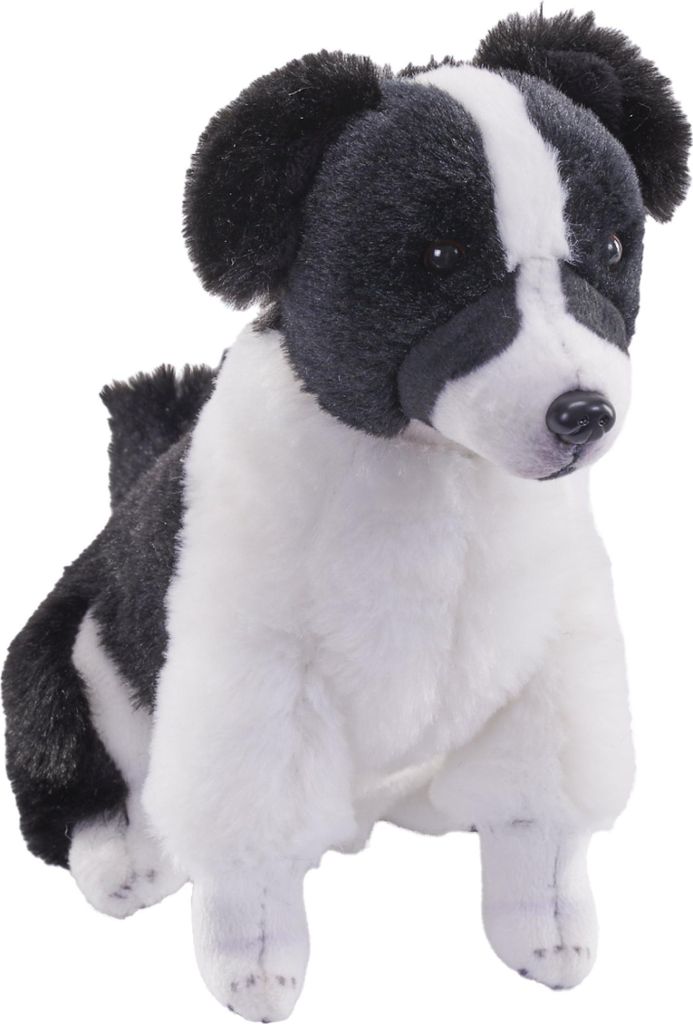 Border Collie Plüschhund mit Sound - 18 cm