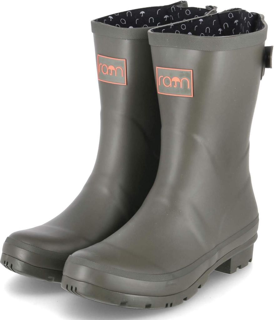 Rajn Damen Gummistiefel Uni 6151214578596, 6151214581596, 6151214584535, 6151214584573, 6151214586515, 6151214586560, 6151214588540 RAJ-UZW216 Kaki 41