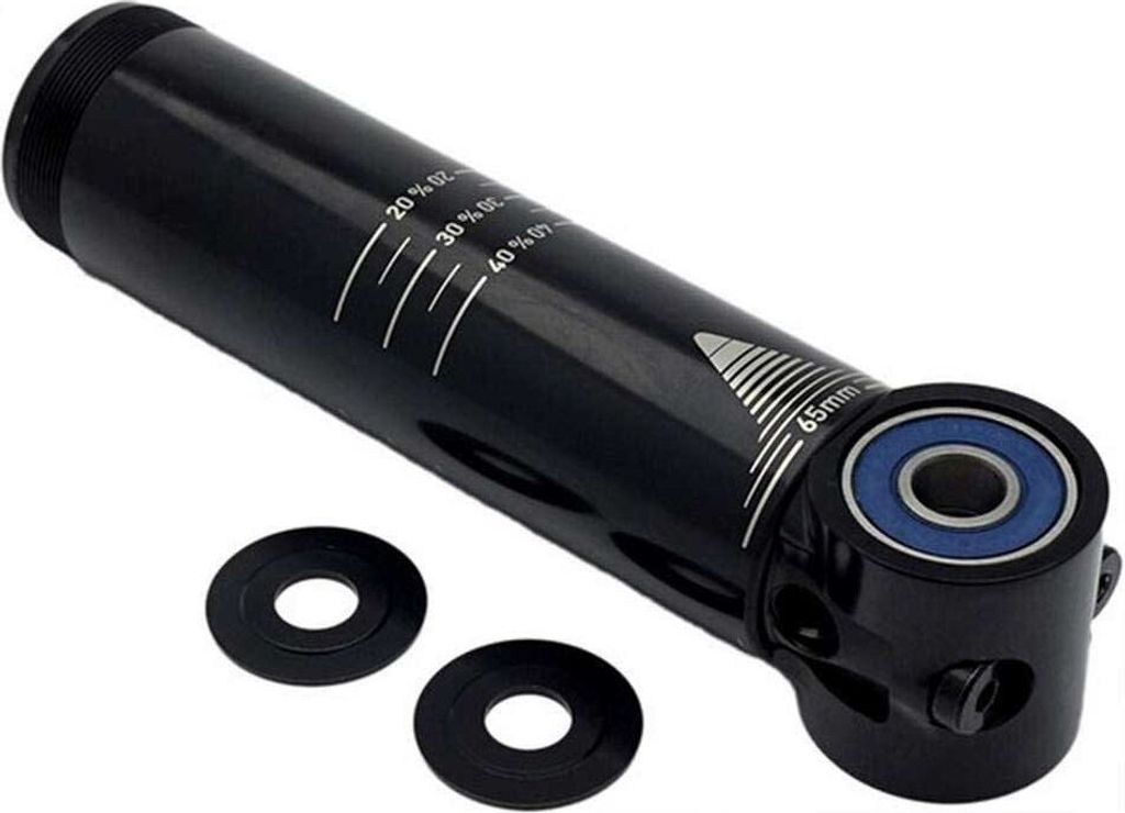 Rockshox .super Deluxe C1+ 2023+ Bearing Eyelet 65 Mm Hinterer Stoßdämpfergehäuse-kit Mit Hydraulischem Ausfederanschlag Silber Silber One Size