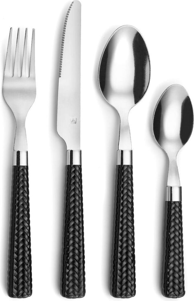 Amefa Paille Cutlery Set 24 Pieces Metal Bicolour (25 cm) Image du produit 
