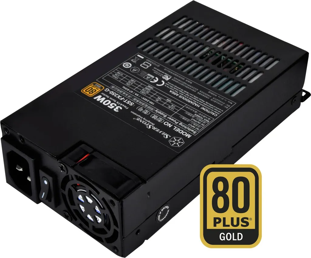 SilverStone FX350-G Alimentation Flex-ATX 350W 80 Plus Gold Compacte