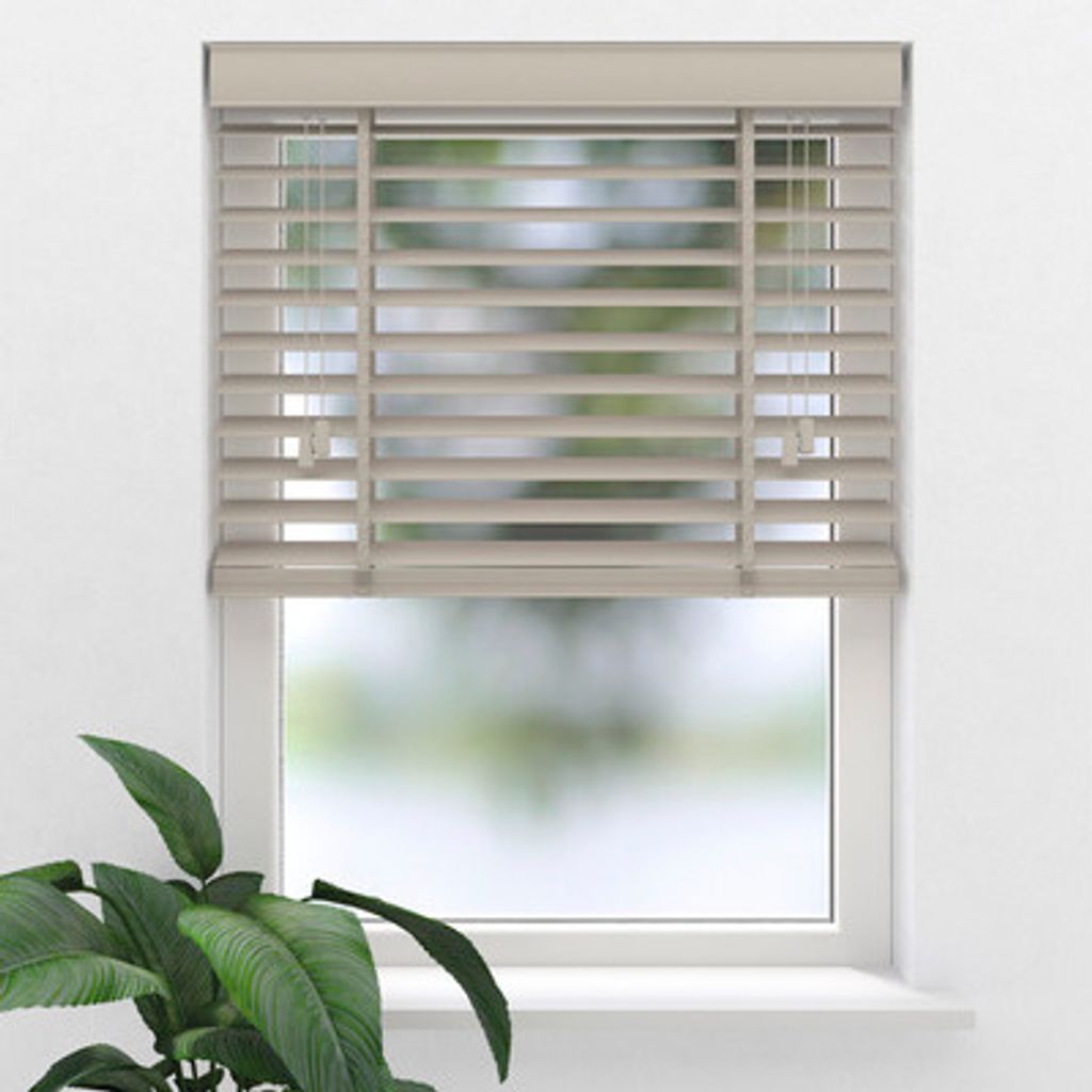 SOLUNA Bambus Jalousie 90x130 cm grau