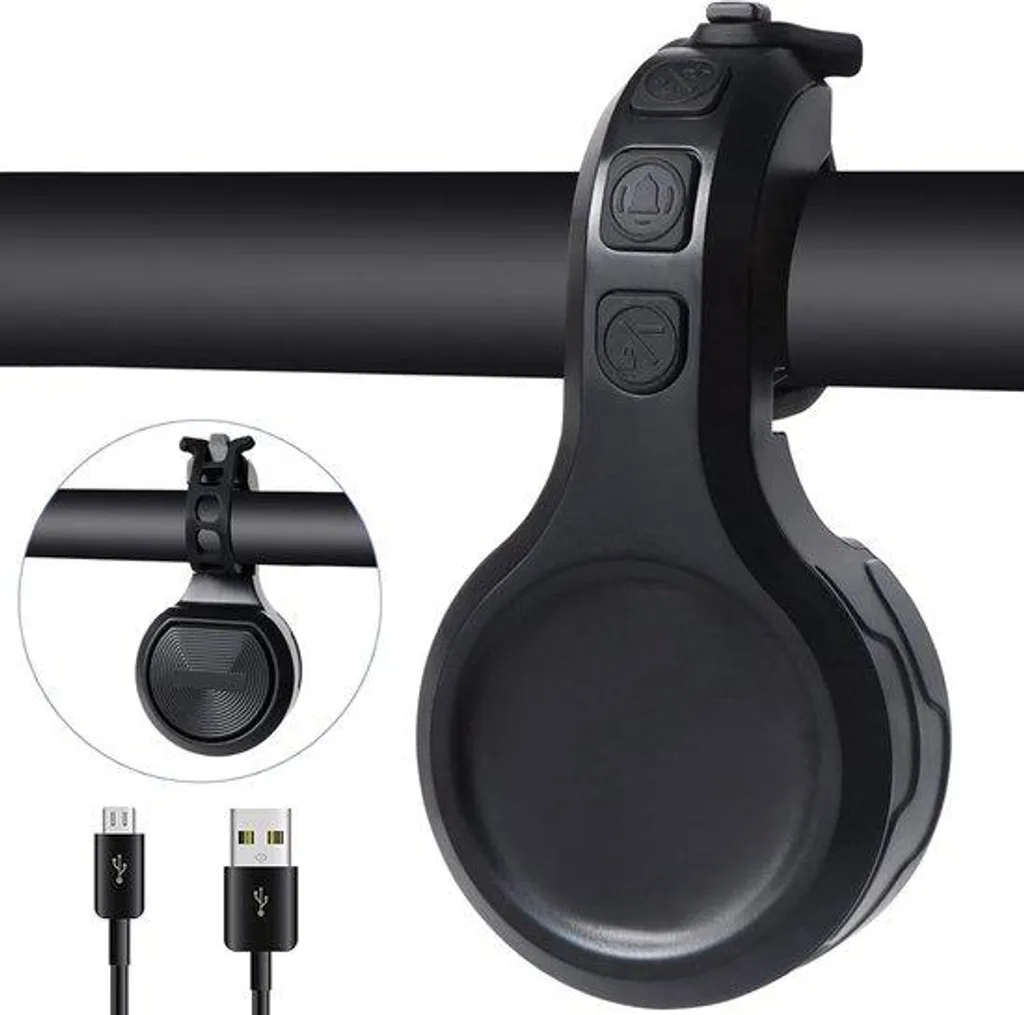 Évitez les dangers en vélo avec cette sirène 120 dB rechargeable par USB