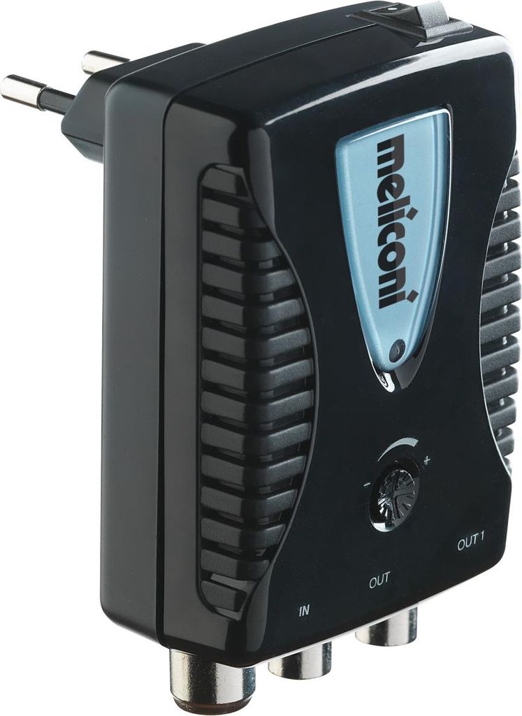 Meliconi AMP200 TV Antennenverstärker Digitaler 2 Wege Signalverstärker 220V Direktstromversorgung LTE Filter verstärker