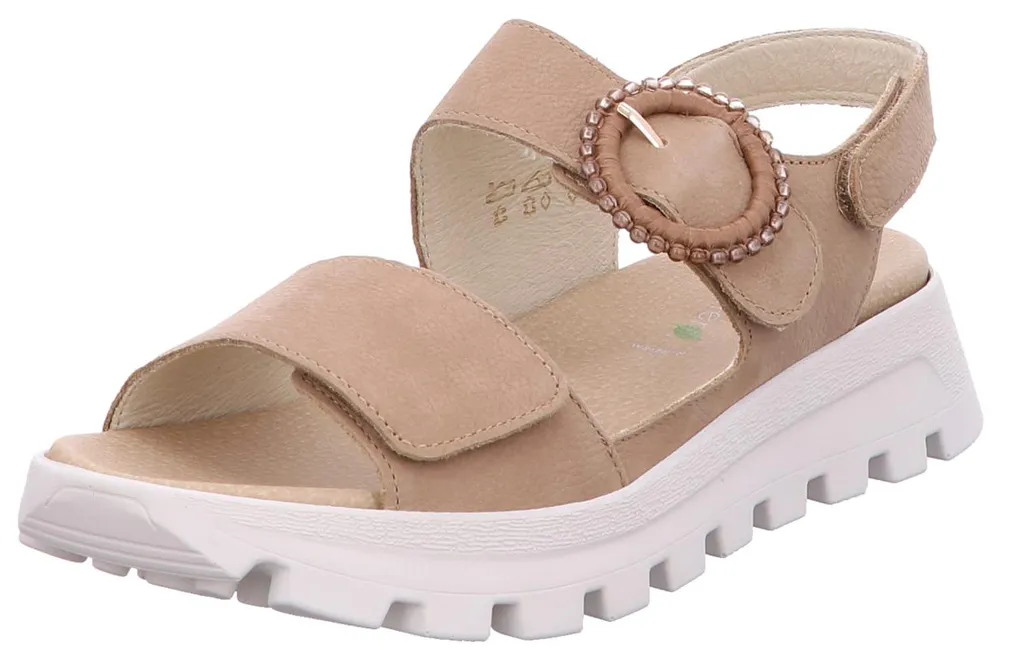 Waldläufer H-Nele Tannin 41,0 : Chaussures Confortables en Cuir Cognac