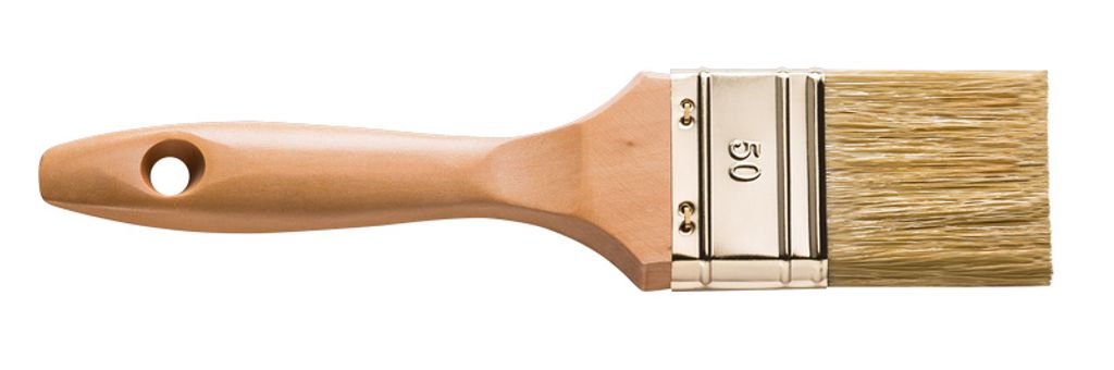 HARDY Flachpinsel 60 mm Serie 52, Holzstiel, 0200-525760, EAN 5905061048044
