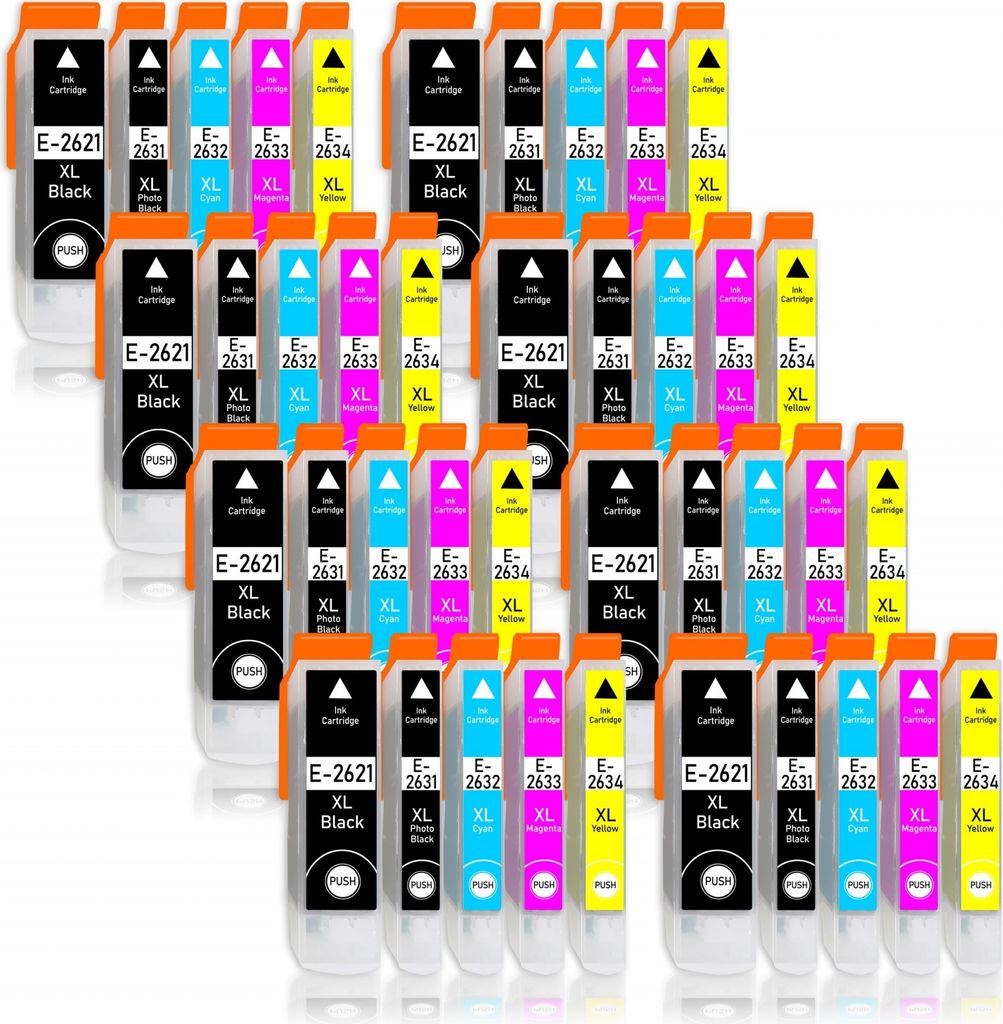 40er Pack Druckerpatronen 26 26XL kompatibel mit Epson XP-720