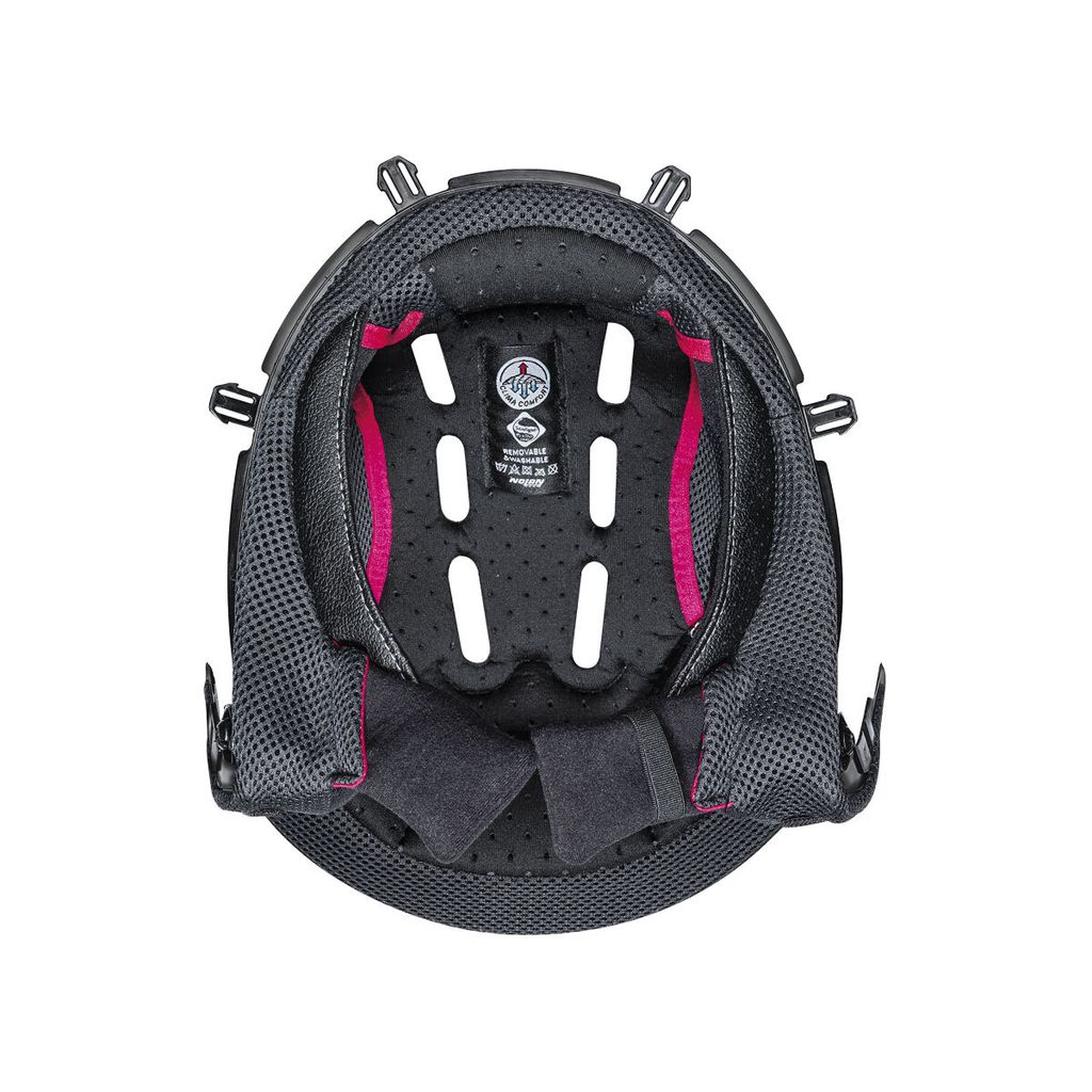 Interno Casco TOP CLIMA COMFORT Taglia XXL Nero Rosso NOLAN Immagine del prodotto 