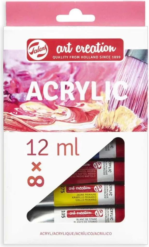 Set de peintures acryliques Het Muizenhuis - Kit créatif pour enfants