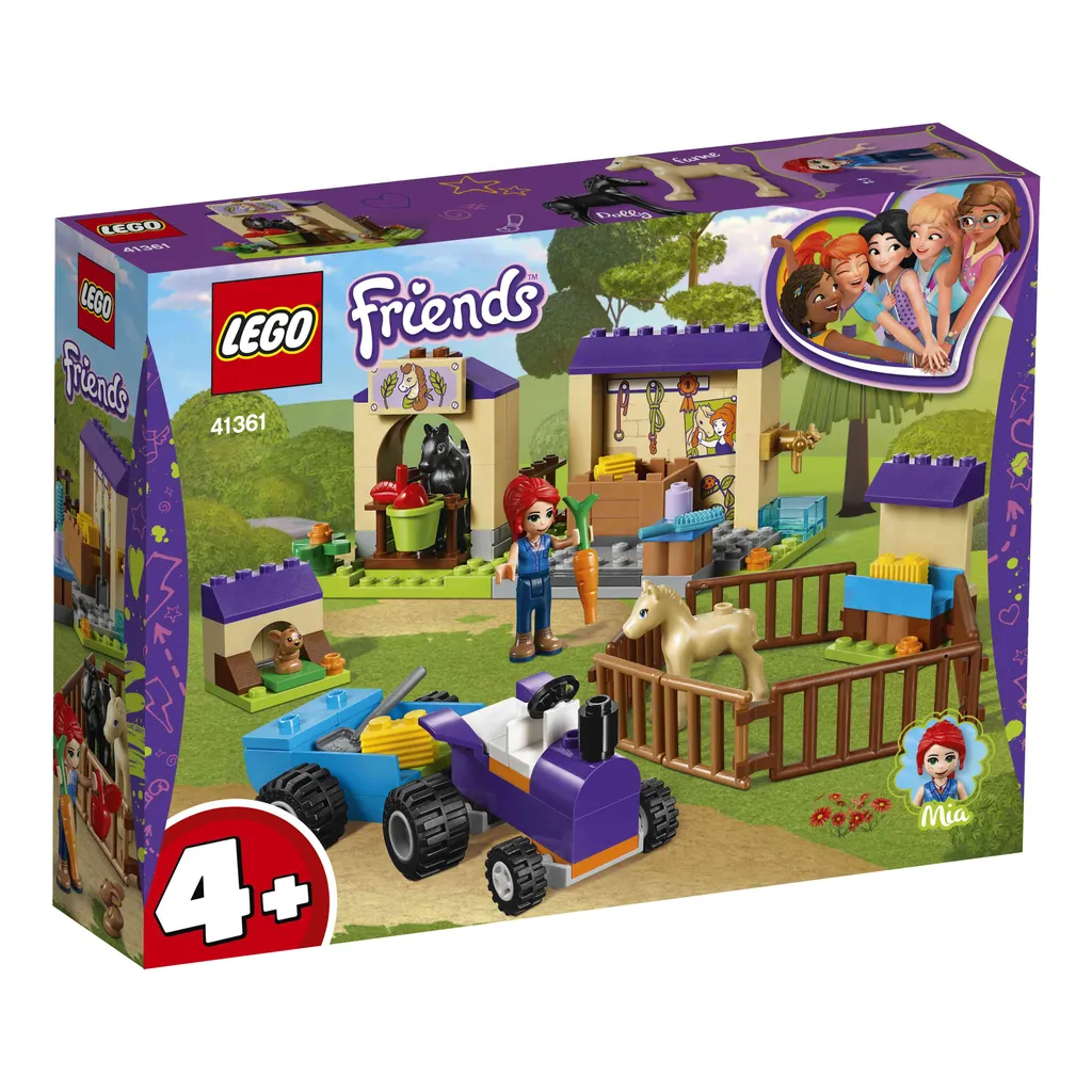 LEGO Friends 41361 L'écurie de poulains - Cadeau idéal pour enfants