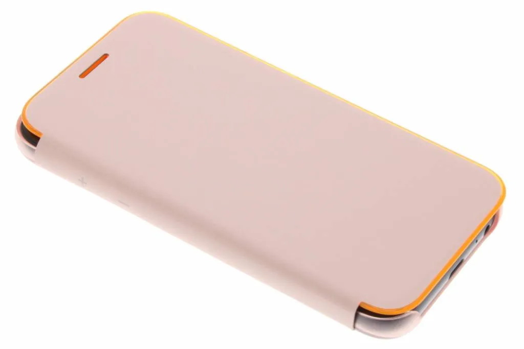 Custodia Rosa Neon Flip Samsung A3 2017 | Accessorio Glamour
