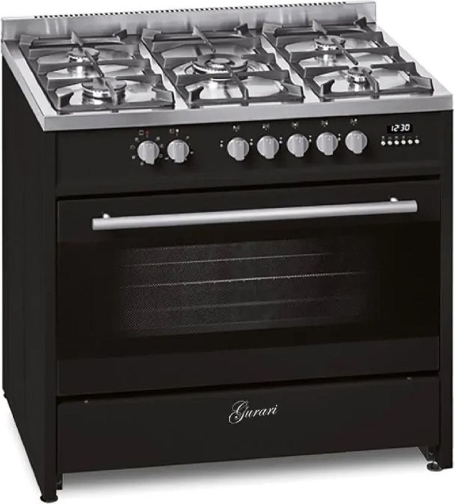 GURARI Gas-Standherd GCH E 911 BL, Gas Elektro Standherd 90 Produktbild 