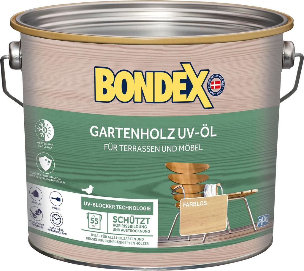 Bondex UV-Öl Universal 2,5 L farblos Produktbild 