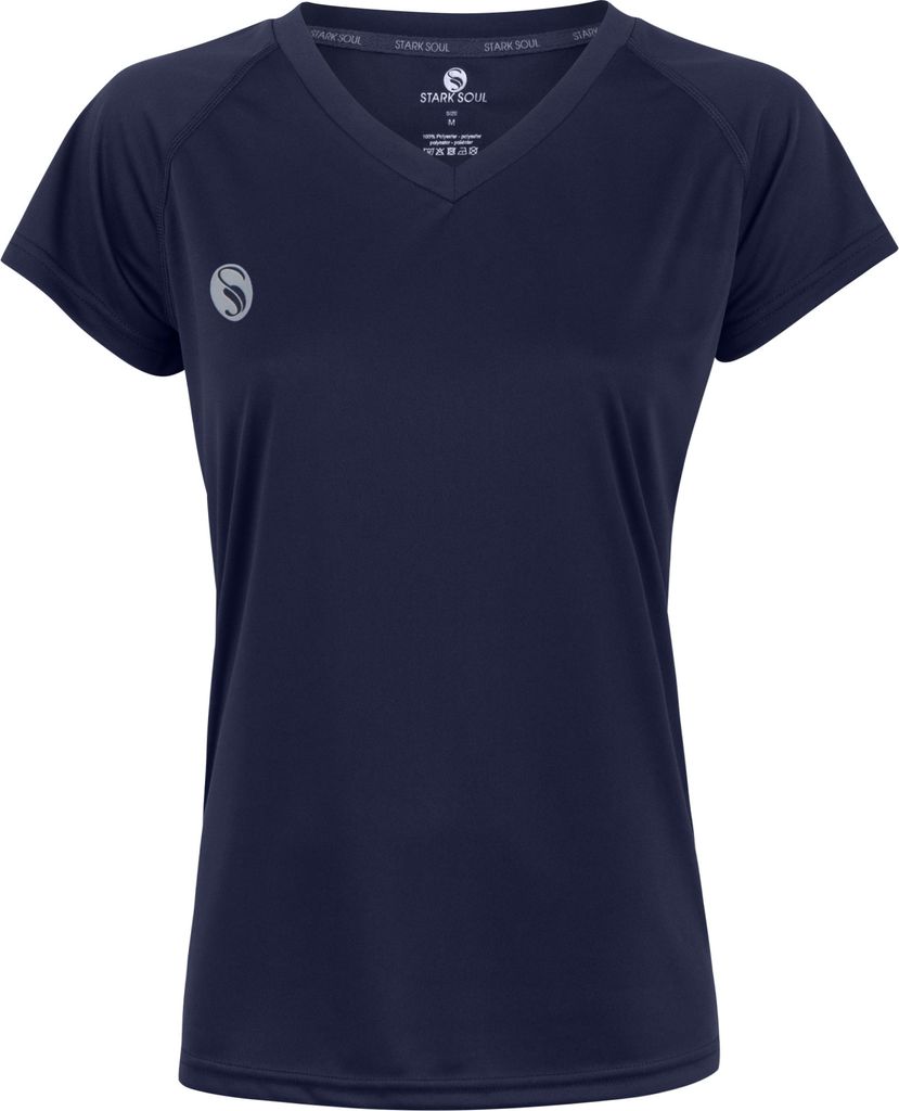 Stark Soul Damen Sport Shirt Trainingsshirt XXL Marineblau