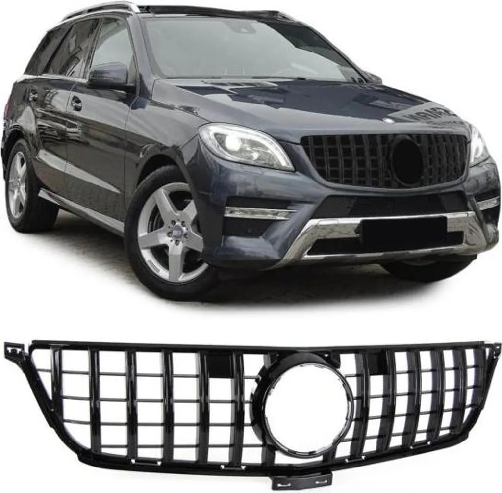 Calandre Mercedes ML W166 pour Customisation Look Sport Noir GT 2015