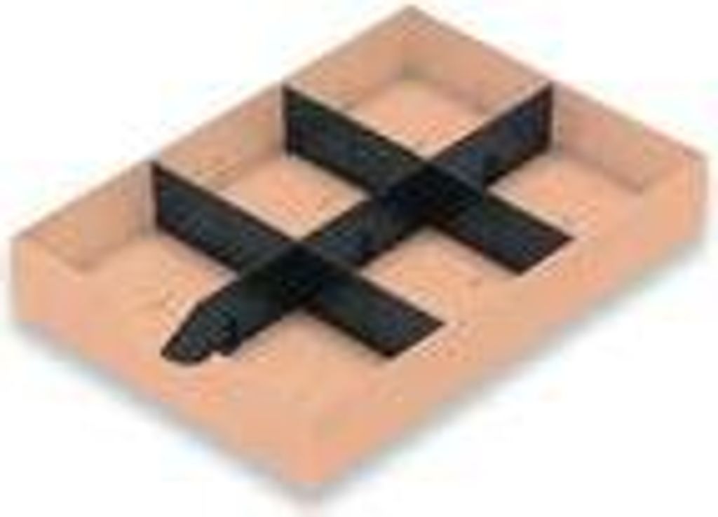 styro styrodoc Schubladeneinsatz rot 1 St.