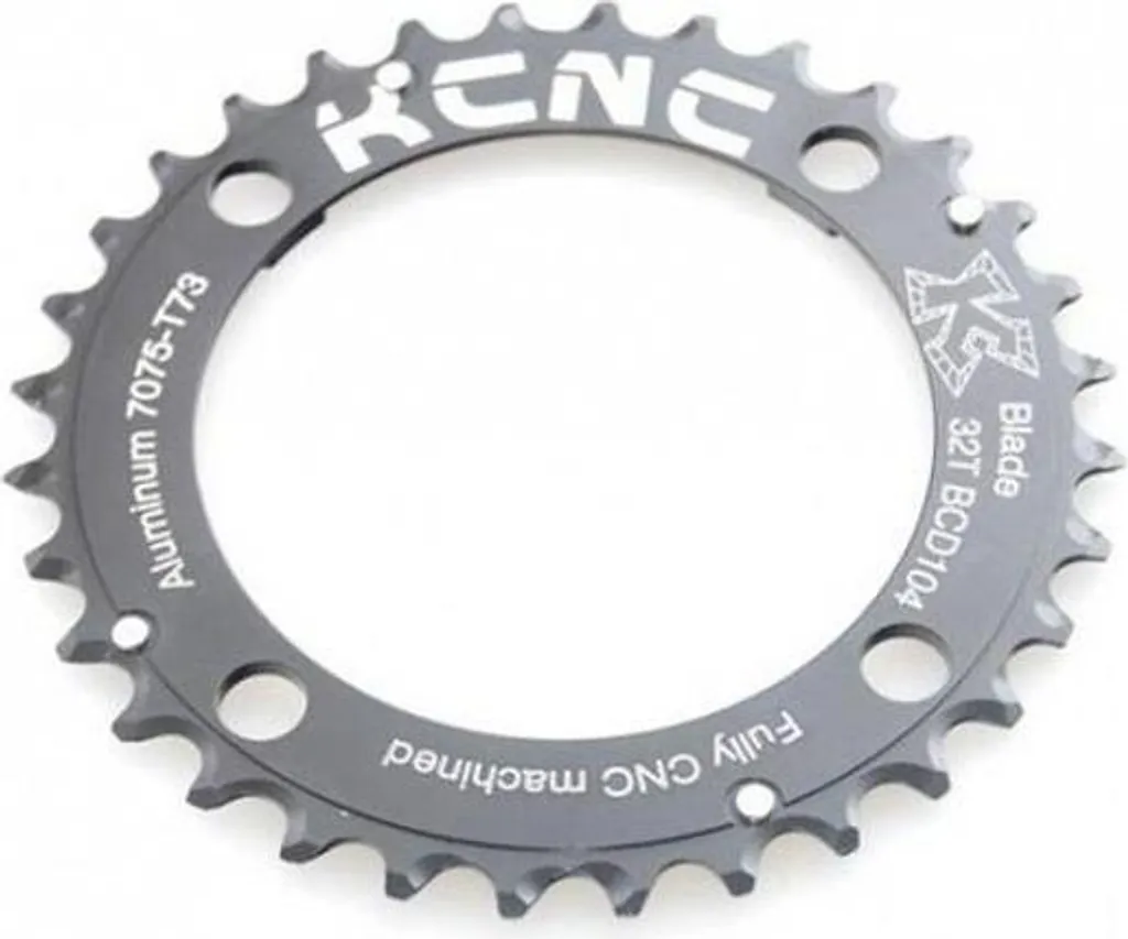 Plateau VTT 28T KCNC Blade BCD 88mm en Alu Usiné - Rigidité Maximale