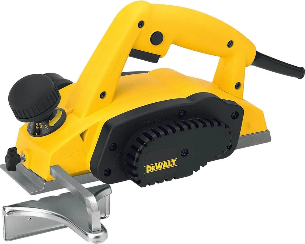 Raboteuse Électrique DEWALT 600 Watt pour Travaux de Menuiserie Bois