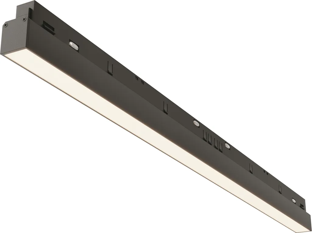 Maytoni Exility Rail Magnétique 48V Lampe LED 24W Noir 4000K
