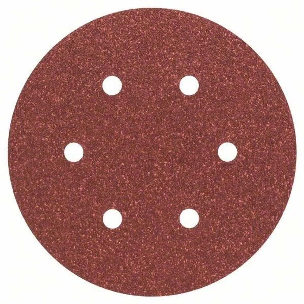 Kit 5 Dischi Abrasivi Bosch 2609256A31 Ø150mm G80 Forati