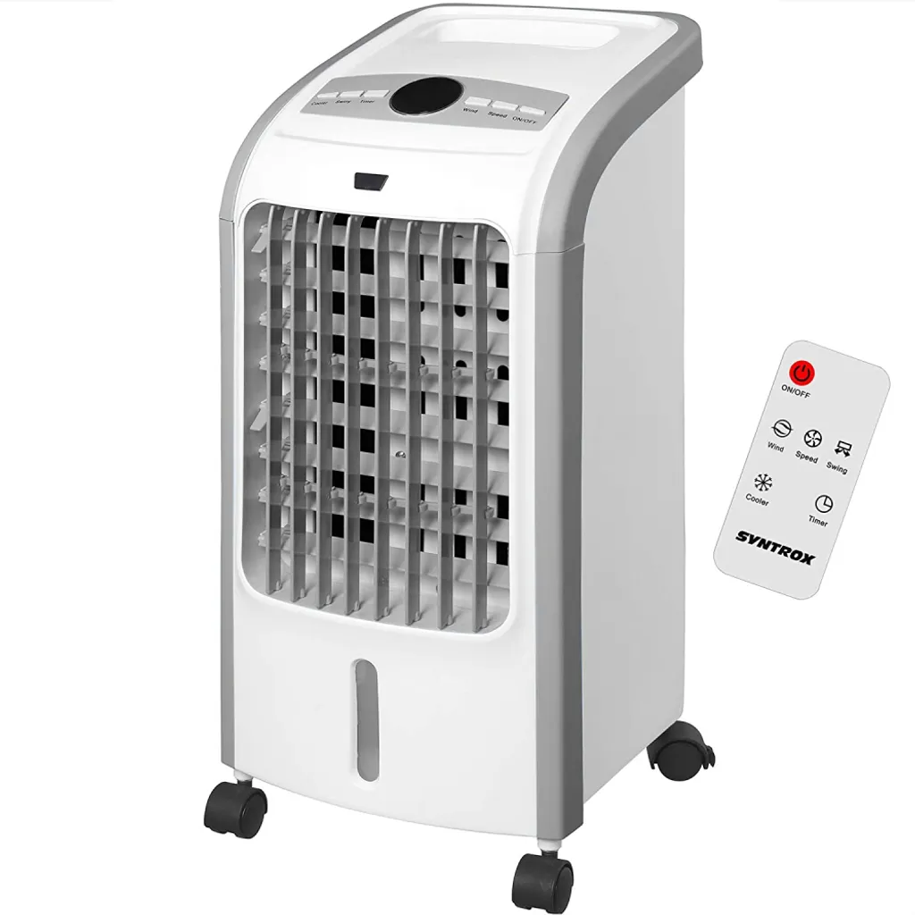 Rinfrescatore Evaporativo Syntrox 4 in 1: Ventilatore e Umidificatore