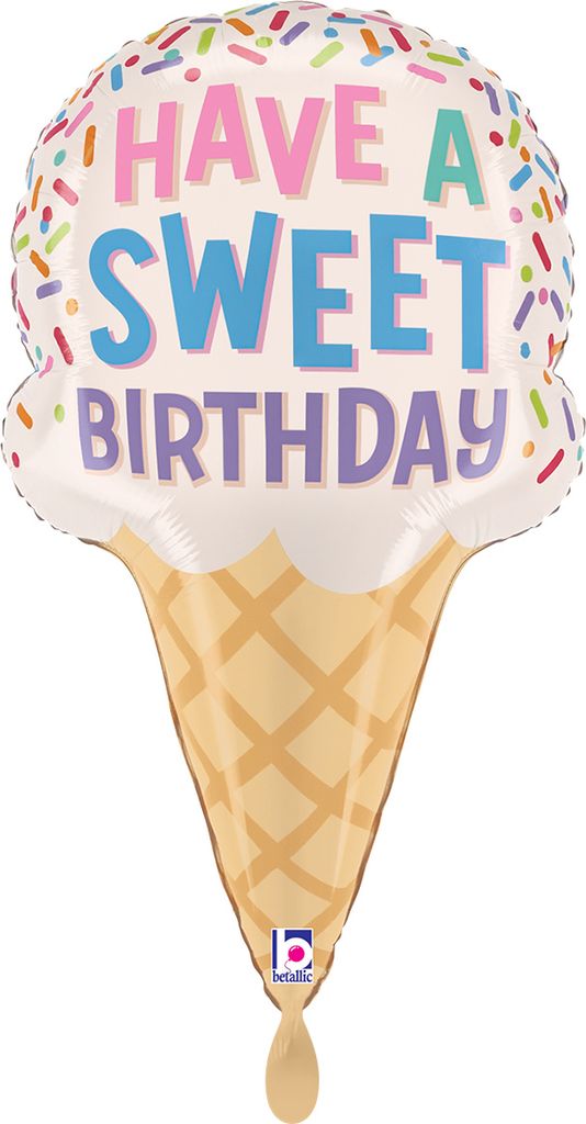 Folienballon Eis Ice-Cream 41 x 72 cm