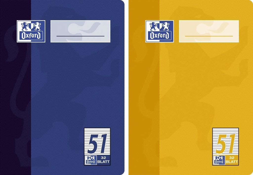 Oxford 100050396, Modrá, A6, 90 g/m² Obrázok produktu 
