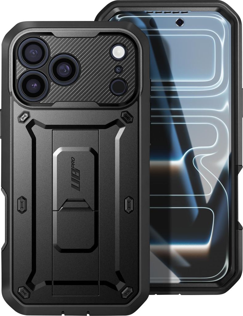 Puzdro Supcase Ub Pro Na Iphone 17 Pro Max - čierne Obrázok produktu 