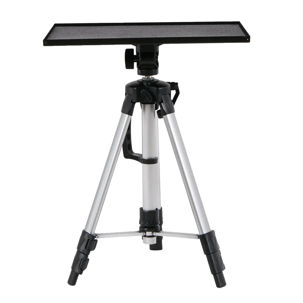 Support vidéoprojecteur pour home-cinéma pliable et réglable argenté