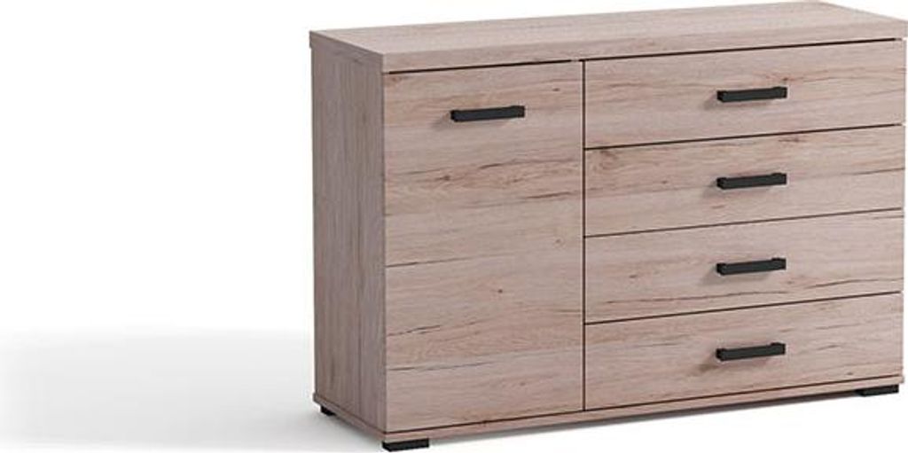 Široká komoda EIRENE - dub San Remo Obrázok produktu 