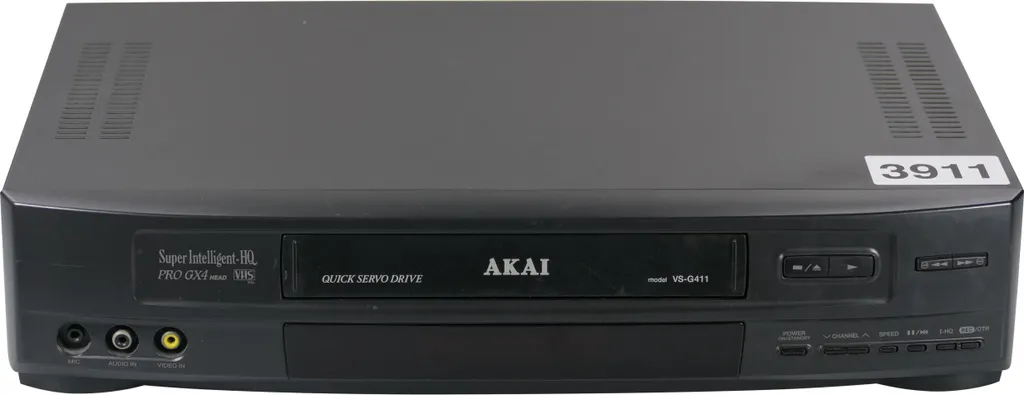 Sauvegardez vos VHS avec le Magnétoscope Akai VS-G411EOH Hi-Fi Stéréo