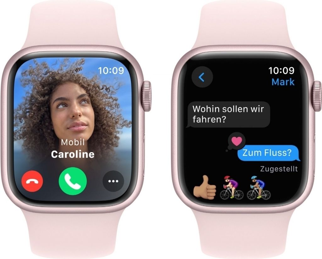 APPLE Watch Series 9 GPS 41mm růžové hliníkové pouzdro se Obrázek produktu 4