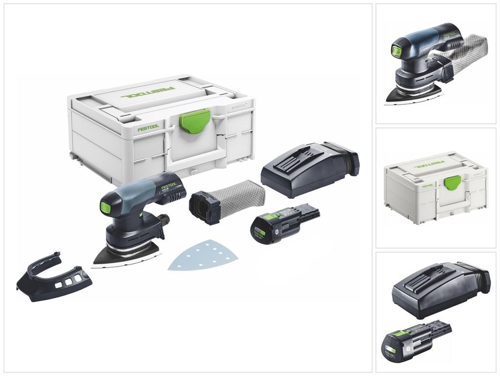 Festool DTSC 400-Basic Lijadora Delta sin cable 18 V 100 x Imagen del producto 