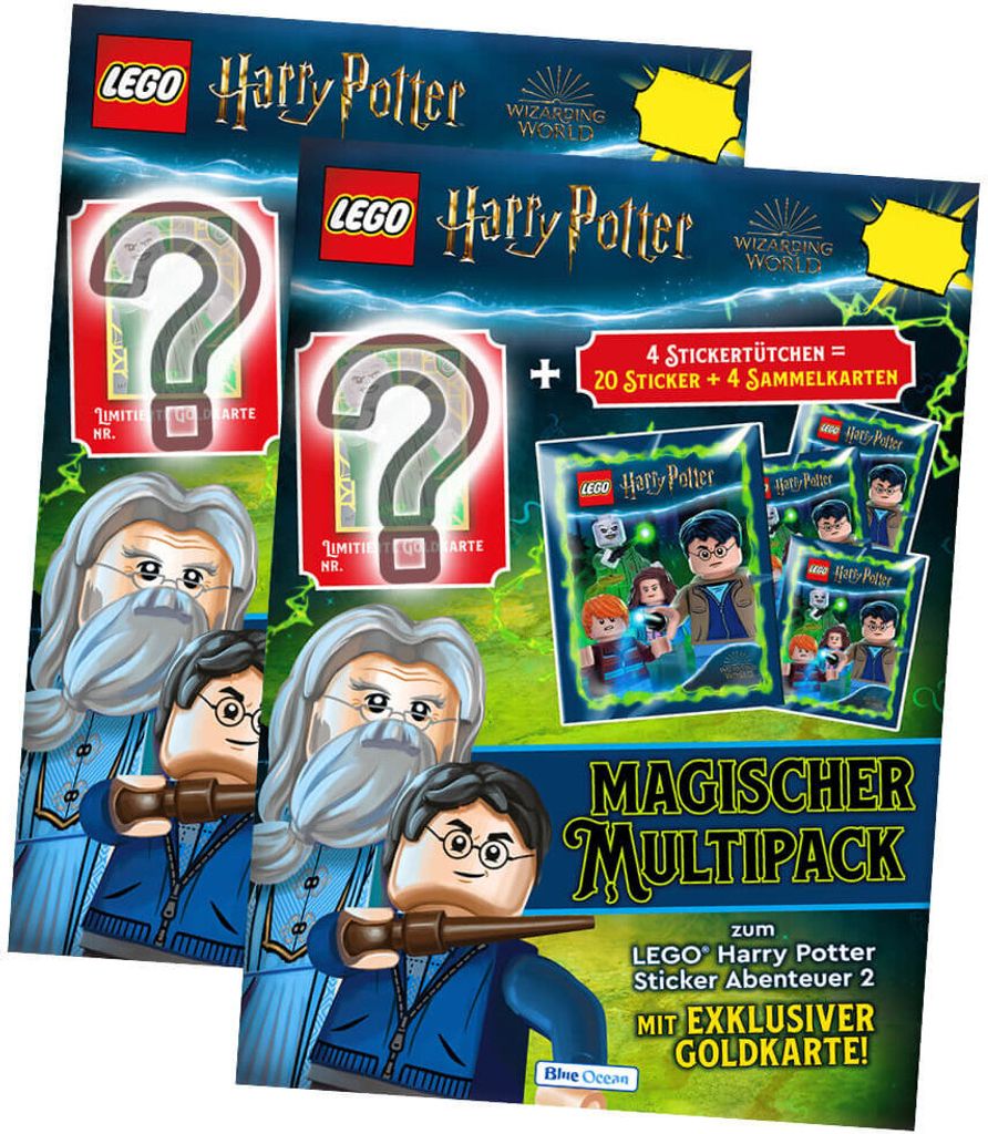 Blue Ocean LEGO Harry Potter Sticker Serie 2 - Sammelsticker (2024) - 2 Multipack