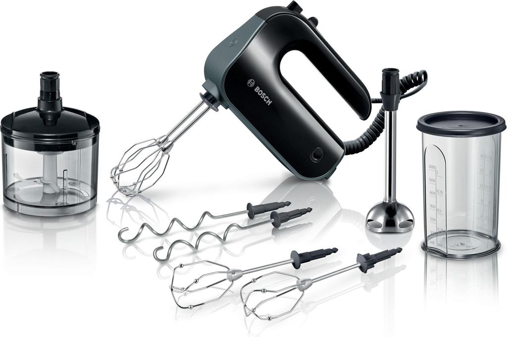 Bosch MFQ4 850 W, Handmixer, Schwarz, Edelstahl, Mixen, 1,4 Produktbild 