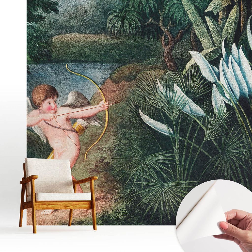 Fototapete selbstklebend - 250x250 cm - Tapete - Wandtapete - Wandbilder - Klebefolie - Dekofolie - Tapete Folie - Wand - Dekoration - Wohnzimmer -...