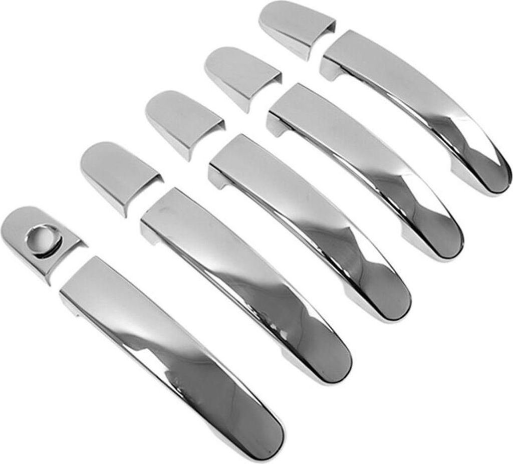 Türgriff Blende Türgriffkappen für Ford Connect 2013-2021 5-Tür Edelstahl 10x