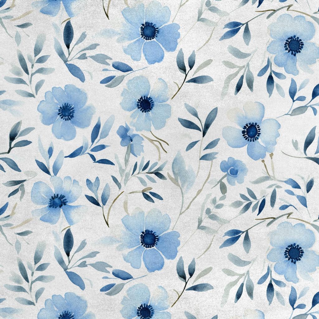 Royal Samt Stoff Polyester Zum Nähen - Motiv Blumen - RDX2811