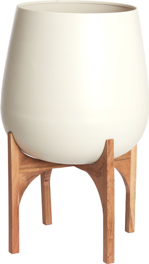 Light & Living - Topf KARUNA - Ø59x82cm - Weiß