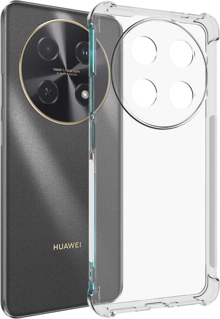 TPU Hülle Clear Armor Soft Case für Huawei nova 12i (6.7'') - transparent