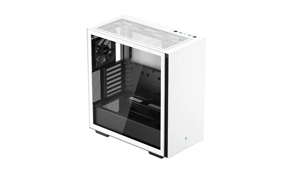 DeepCool CH510 Blanc Boîtier PC pour Setup Gaming Épuré et Clair