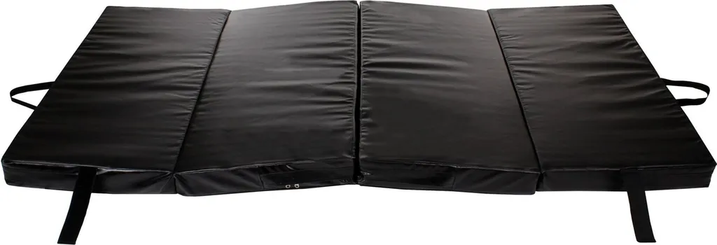 Merco FoldMat 6 Tapis de Gymnastique Pliable Noir 1 Pièce Haute Densité