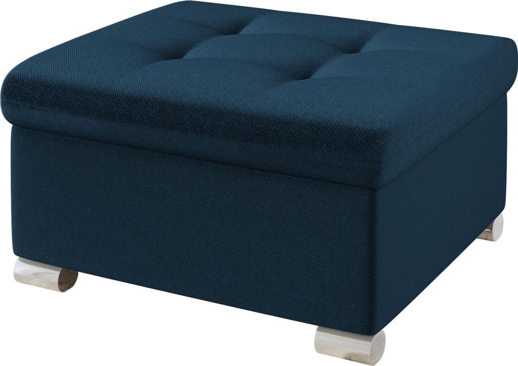 MIRJAN24 Polsterhocker Niko Klein, Stilvoll Sitzhocker vom Hersteller, Moderne Hocker (Farbe: Kronos 09)