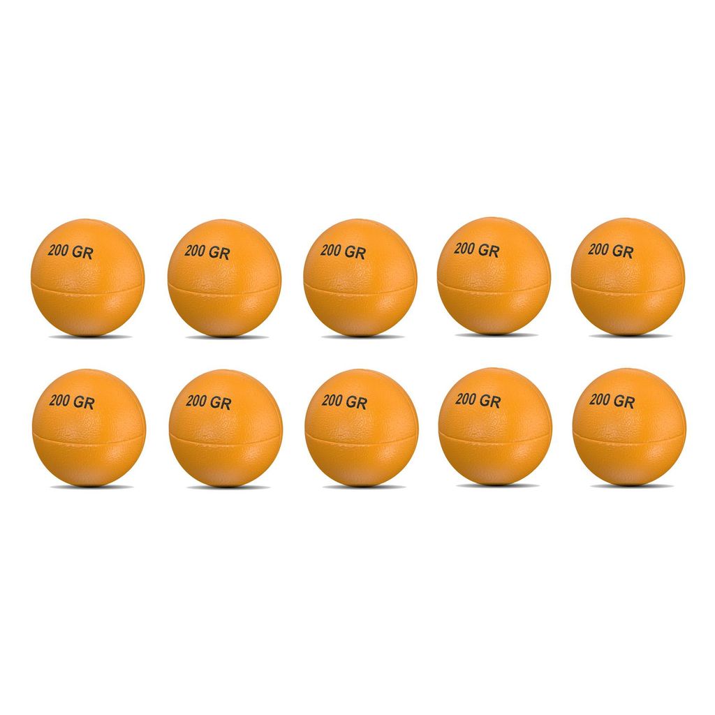 alpas 200g Schlagball 10er Set - Wurfball für Schule, Produktbild 