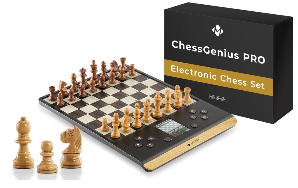 Millennium Chess Genius Pro 2024 Holzoptik Obrázok produktu 
