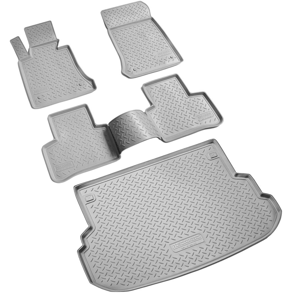 Fußmatten & Kofferraumwanne Set passend für Mercedes GLK-Klasse, X204 | BJ 2008-2015