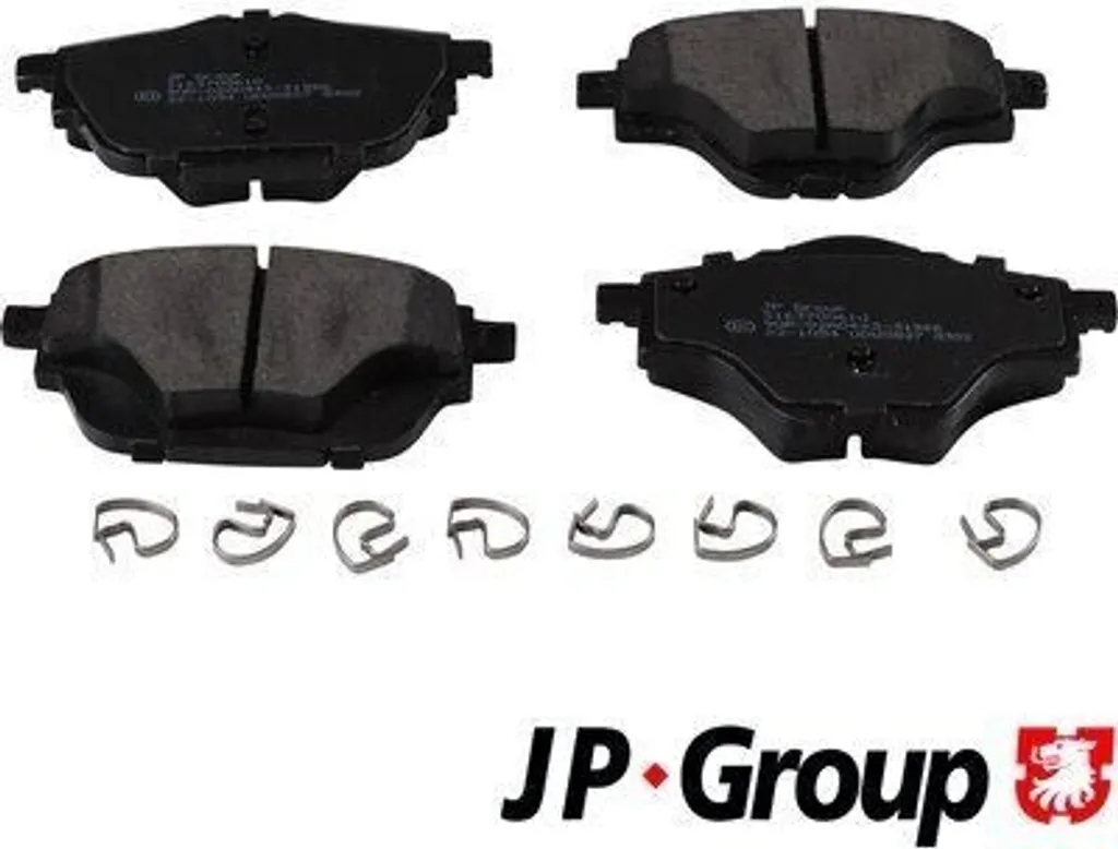 Plaquettes de frein JP GROUP 3163700610 Arrière pour 308 II et C4 Picasso